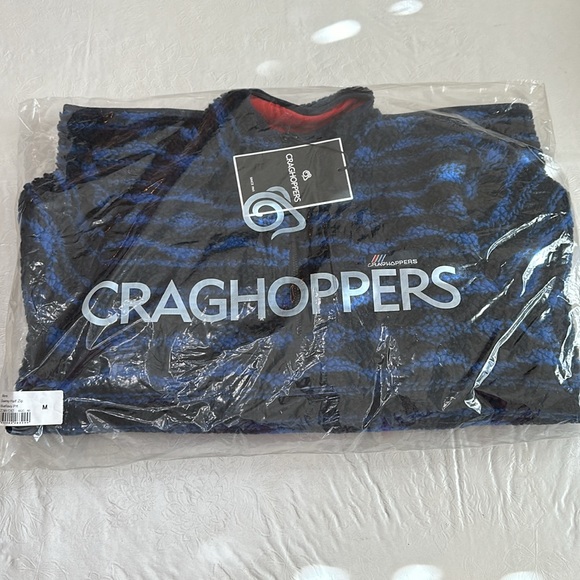 Craghoppers SAWREY HALF ZIP - Blue Navy Prt - Picture 15 of 16